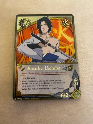 Naruto CCG Card #589 Series 13 (Fateful Reunion): Sasuke