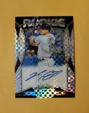 2019 Panini Prizm Plaid Power /25 Nick Ciuffo #RA-NC Rookie Auto RC SSP 