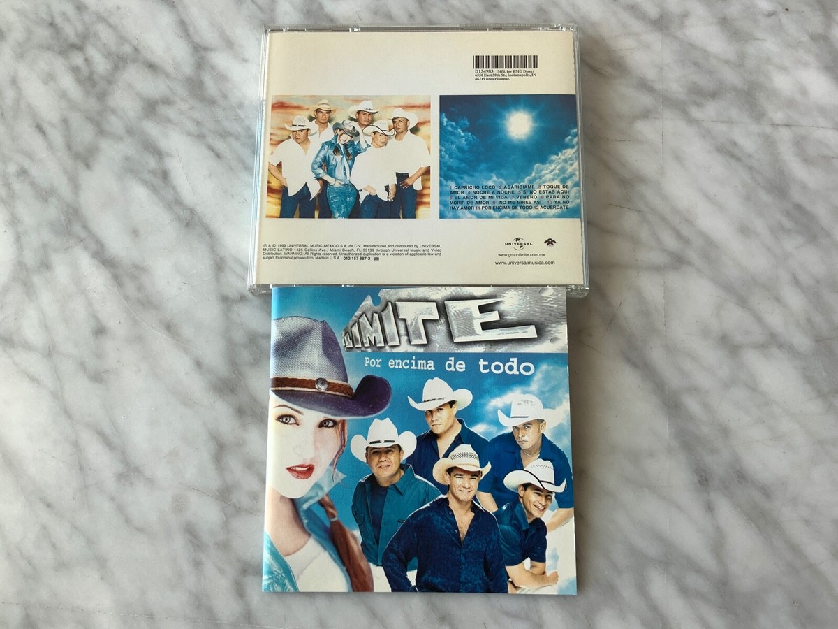 Grupo Limite Por Encima De Todo CD ORIGINAL 1999 Alicia