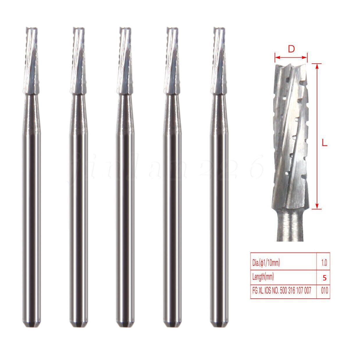 Friction Grip FGOS XL 557 Dental Carbide Tungsten Surgical Bur 25mm High Speed Friction Grip FGOS XL 557 Dental Carbide Tungsten Surgical Bur 25mm High Speed