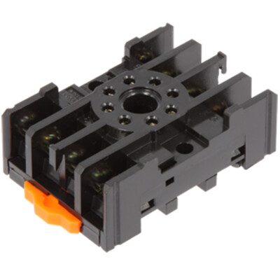 Anly PF085A Timer Socket Front Connection DIN rail mount (for H3B/H3C series)