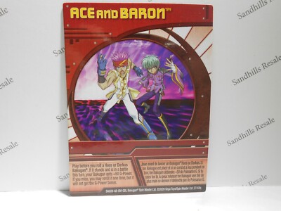 Bakugan Card - Ace And Baron - Red Abiiity Card - BA609 - 27/48q - 2009