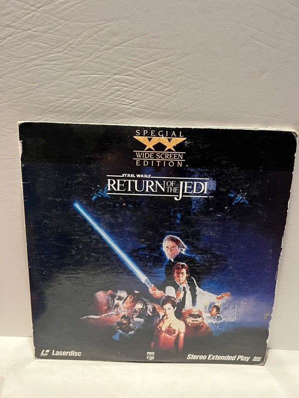 Star Wars Return of the Jedi Laser Disc 1983