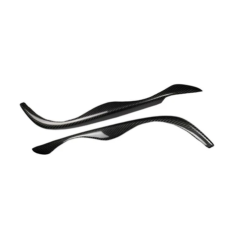 Carbon Fiber Headlight Eyelids Eyebrow Trim For BMW E46 328i 330i 325i 1999-04 - Bild 7 von 12