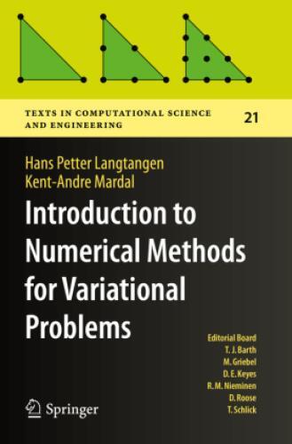 Thumbnail - Introduction To Numerical Methods For Variational Problems 6184