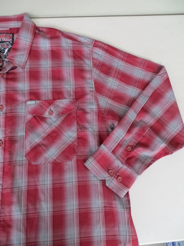 Dixxon Shirt Mens 5XL The Syrah Longsleeve Flannel Casual Button Outdoor XXXXXL - Picture 5 of 9
