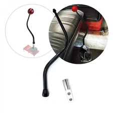 Black 16" Double Bend Shift Stick Fits TKO Magnum Tremec 5 6 Speed Transmission