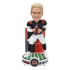 Joe Burrow Cincinnati Bengals Banner Series Bobblehead NFL Football