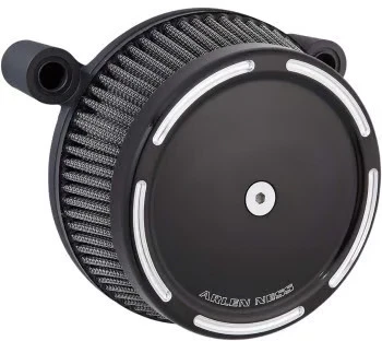 Kit de filtro de aire Arlen Ness Big Sucker etapa I con cubierta - pista de ranura - 50-837 Foto 2 de 4