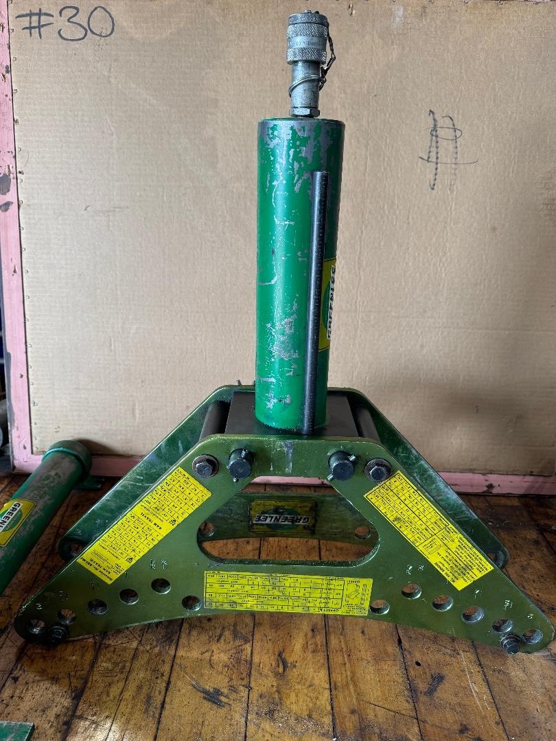 Greenlee #880 1/2 to 2-inch One-Shot Hydraulic Pipe Bender | eBay