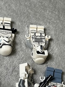 Lot Of 6 Lego Star Wars Minifigures Sw1425 Sw0617 Sw1182 Sw1229 Sw1346 Sw0118