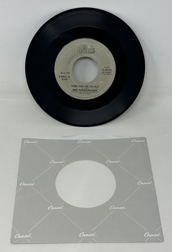REO Speedwagon Keep On Loving You / Time For Me To Fly 45 RPM 7” - Foto 1 di 3
