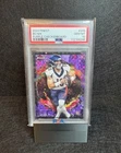 2024 topps finest bo nix ROOKIE purple checkerboard  /75 PSA 10 POP 5