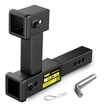  Hitch Extender,Dual Hitch Extension Fits for 2’ Receiver Extends Adjustable 