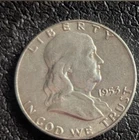 1 Ben Franklin Half Dollar 90% Silver /Sigma Metalitics verified / random year