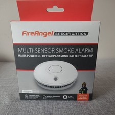 FireAngel Multi-Sensor Smoke Alarm - White (replace 2032)