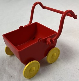Lego Duplo 2951 Doll Lisa Figure High Chair Stroller Set Vintage 2001 2000s