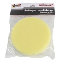 Dino Kraftpaket 640216 Polierpad Schwamm Medium 150X25Mm Gelb Poliermaschine