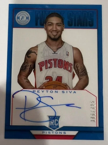 PEYTON SIVA 2013-14 Totally Certified Future Stars #FS-PS RC AUTO #306/325