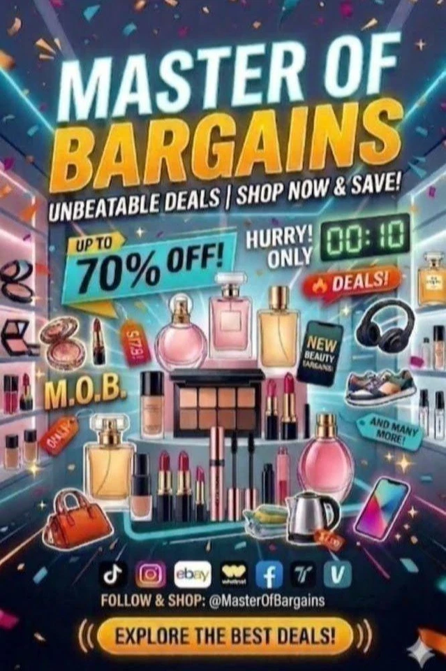 Fragrances / sneakers / make up / Fashion & more. Free postage.