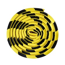 Wall Corner Guards Edge Protector  16.4 ft  Yellow  Black Warning Stripes ...