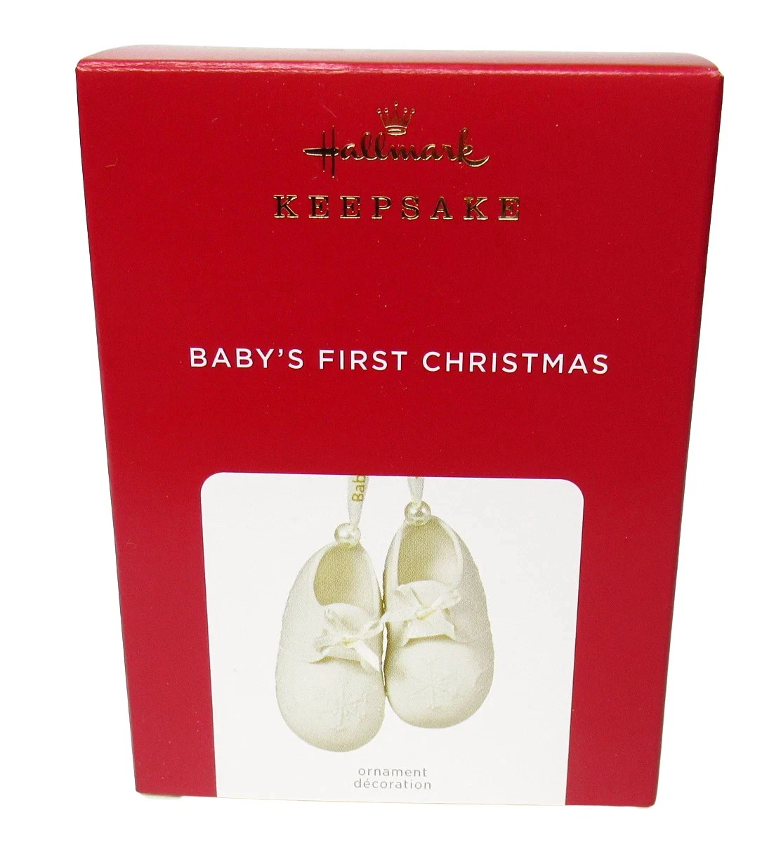 Hallmark Baby's First Christmas Booties Ornament