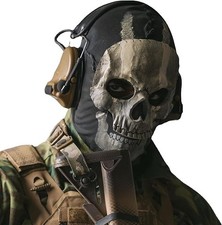 Ghost Balaclava Skeleton Ski Mask Ghost Mask Halloween Cosplay Costume Ghost ...