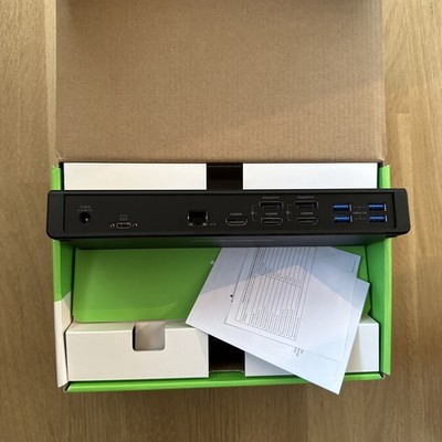 belkin Connect Universal USB-C Triple Display Dock, Schwarz, 4K Plug and Display