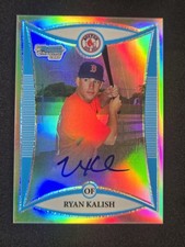 Ryan Kalish 2008 Bowman Chrome #BCP273 Prospect Autographs  Refractor Red Sox