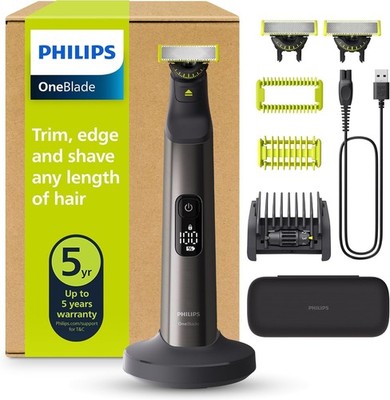 PHILIPS OneBlade Pro 360 Face & Body - elektrischer Rasierer, Trimmer