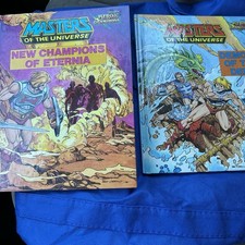1985 He-Man Masters of the Universe Golden Books  Lot of 2 Demons Deep Eternia
