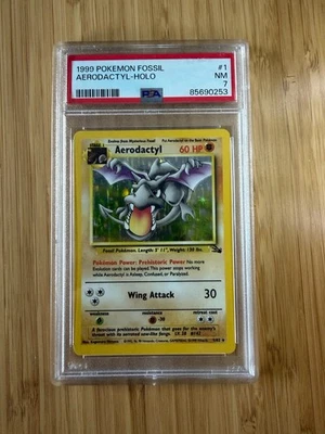 holographic aerodactyl pokemon card 【LP】Aerodactyl No.142 Holo | Neo Revelation main image 0