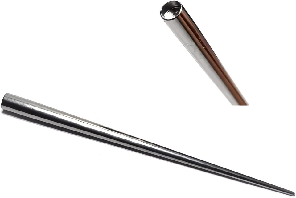 Piercing cónico de acero inoxidable 316L para inserción suave y fácil cambio de joyería Foto 3 de 4