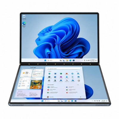 14'' Dual Touchscreen Laptop 16GB RAM 1TB SSD Windows 11 Dual Screen Notebook
