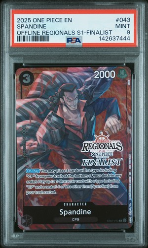 Spandine (Offline Regional Participation Pack 2025 Vol.1) graded PSA 9 for sale on eBay