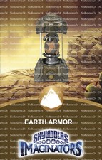 Skylanders Imaginators Creation Crystal Earth Armor NFC Card FACTORY RESET