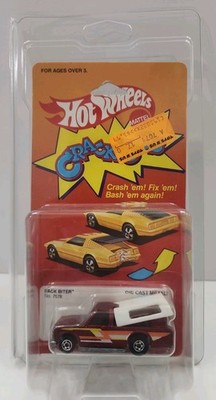 Hot Wheels 1985 Crack Ups Back Biter Red W/HTF protector