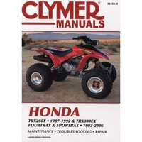 Honda TRX250X TRX300EX Fourtrax Sportrax Quad Workshop Manual Clymer