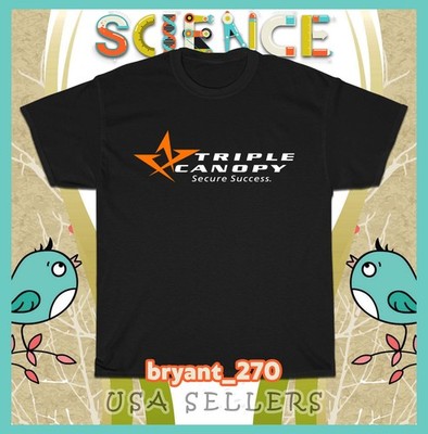 New Tees Triple Canopy Secure Success Men's T-Shirts American Size S-5XL T-Shirt