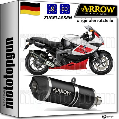 auspuff open schwarz c maxi arrow fur bmw k1300 k-1300 s 2012 12 2013 13 2014 14
