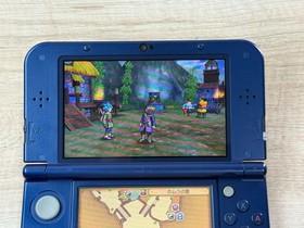 Nintendo New 3DS XL Metallic Blue Console With BOX Tested Japan D6129