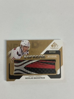 2014-15 SP Game Used Supreme Sticks Nicklas Backstrom 07/12
