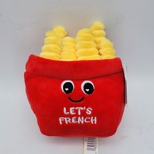 Way to Celebrate Let's French Fries Plush 6" Valentines Day Stuffed Toy Kawaii