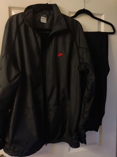 New NIKE AIR Black Tracksuit Size XL