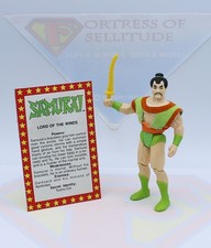 Kenner DC Super Powers Samurai Original Sword, Card Vintage Action Figure ~MINTY