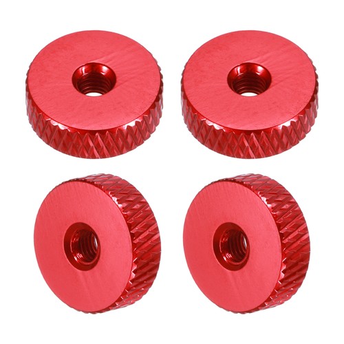 4 Pieces Hand Nuts M3x12mmx4mm Knurled, Wine Red for - Picture 1 of 6