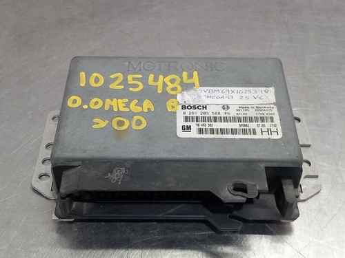 0261203588 90492382 motorsteuergerät OPEL OMEGA B 2001 1025484