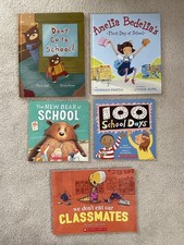 School Themed Children  s Picture Books Bundle