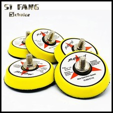 1/2/3/4/5/6 Inch Hook  Loop Sanding Polishing Backing Pad For Polishing M6 M8