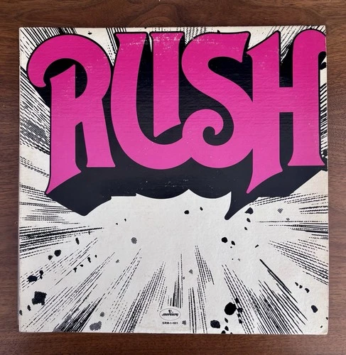 Rush Self-Titled Debut LP 1974 Mercury SRM-1-1011 VG+ Vinyl Original US Pressing